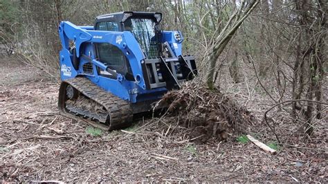 vimeo compact skid steer with grubber removing cedar|Cedar Tree Removal .